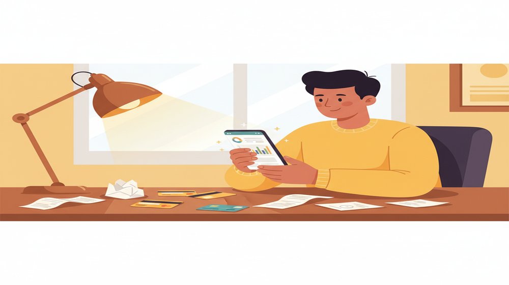 뱅크샐러드 가계부 앱 화면