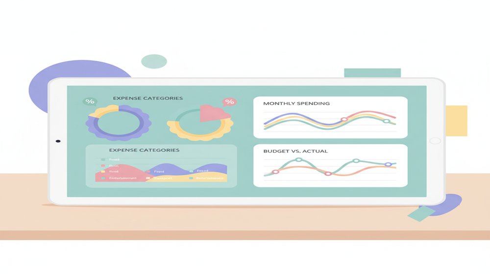 머니북 가계부 앱 분석 화면